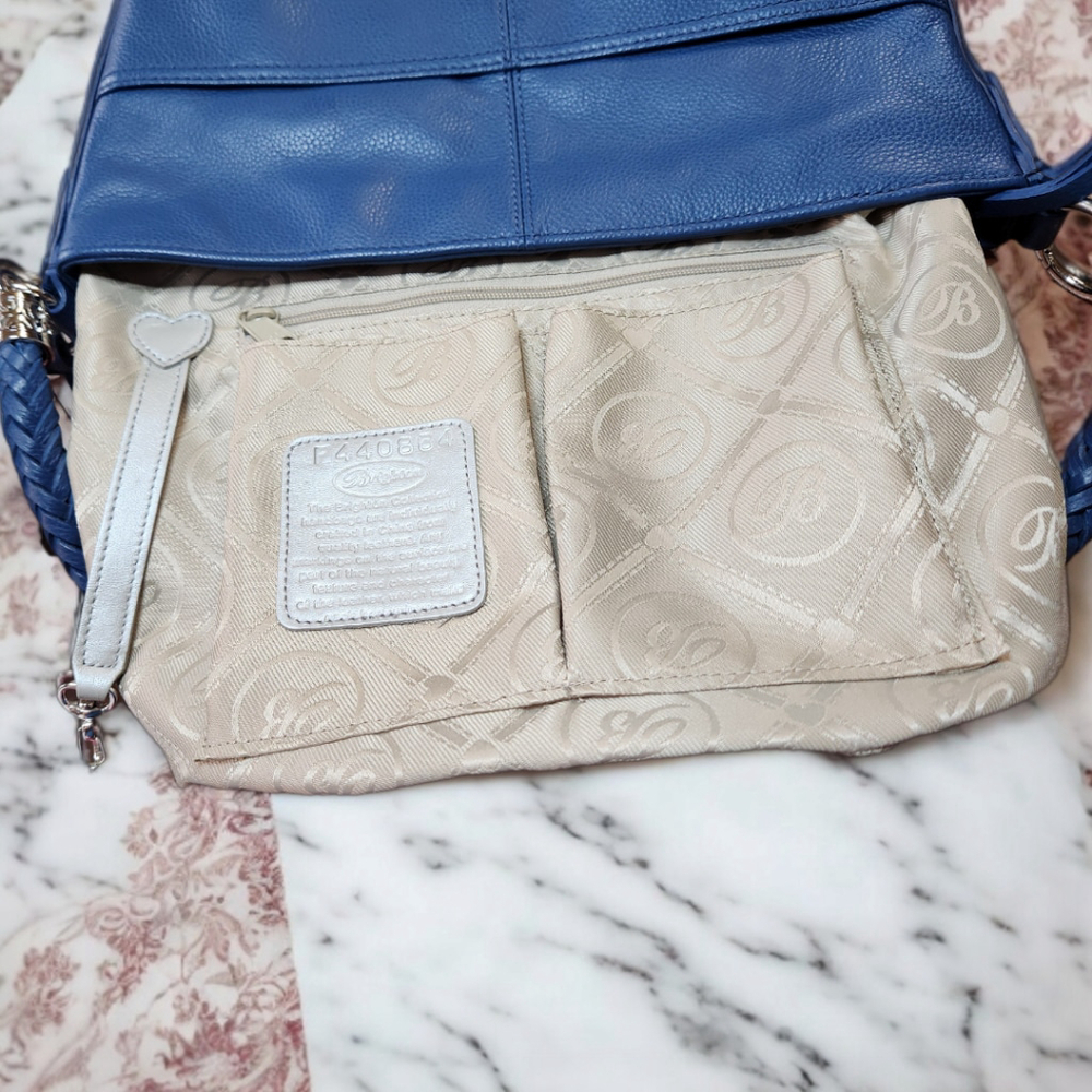 **Brighton Your Bag Beck Atlantic handbag NWT and Registration card - Picture 9 of 11